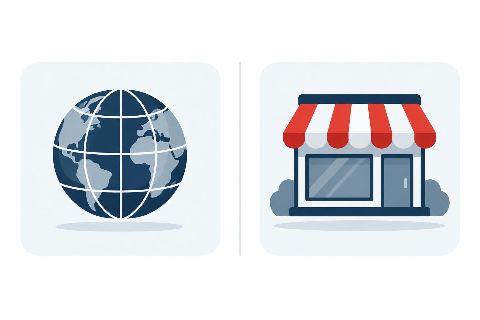 Comparison of .org and .com domain types