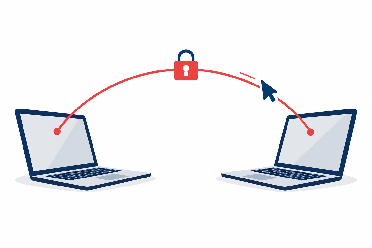 Technician and customer connected in a remote support session