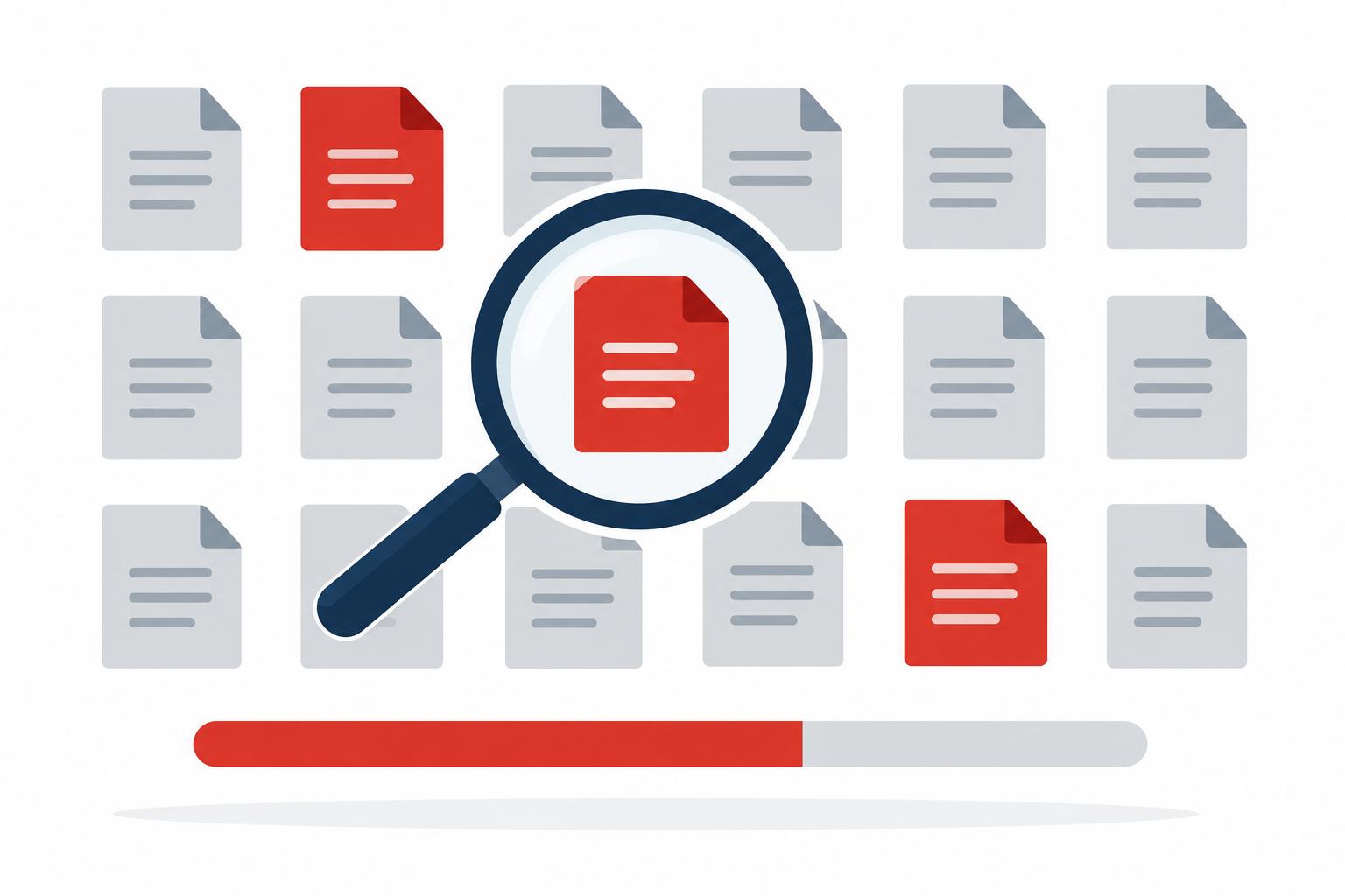 Antivirus scan identifying infected files