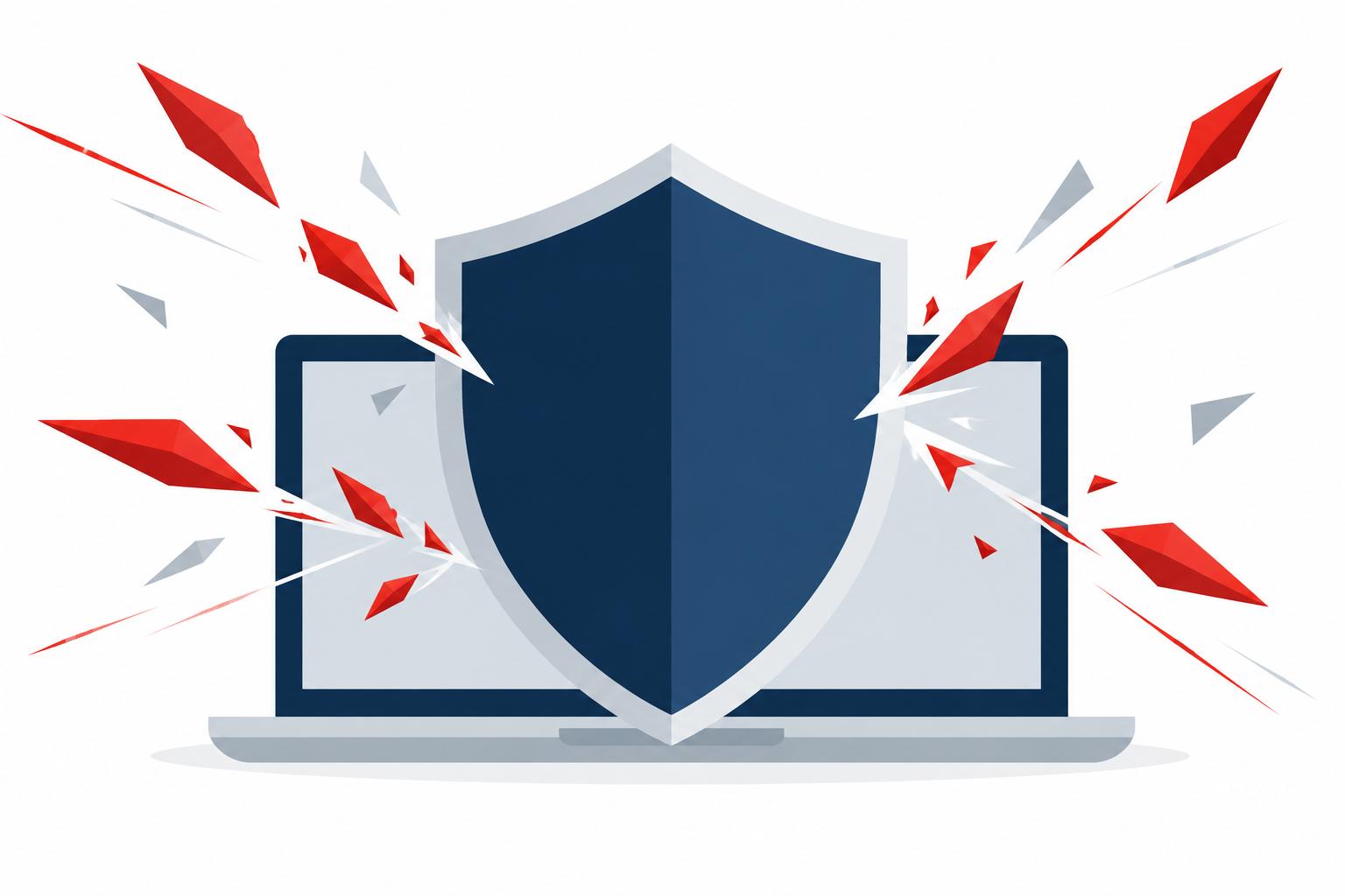 Shield blocking threats before they reach a computer