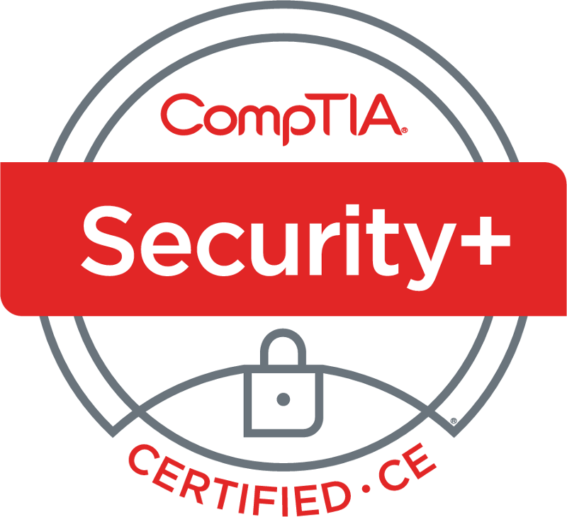 Kimberly Alvarez CompTIA Security+ certification badge